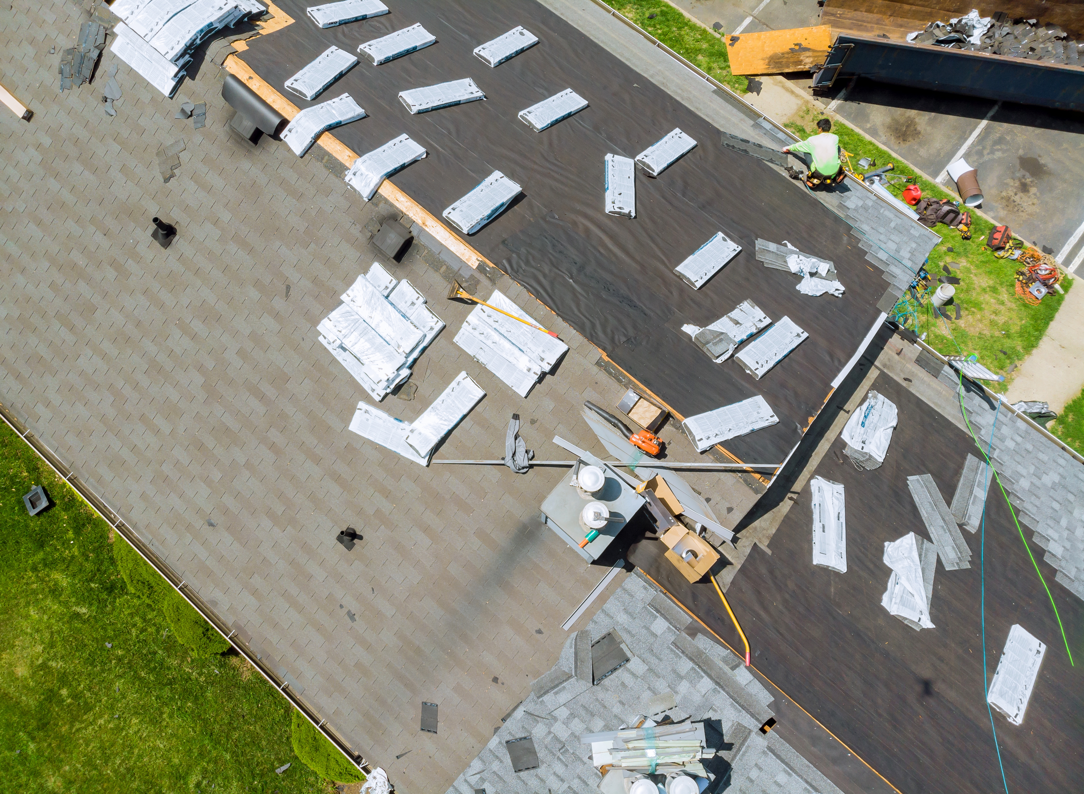 Shingle installation